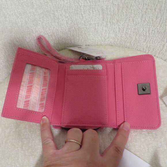 Lug Pedicab Matte Luxe VL RFID Wallet Wristlet BNWT - Picture 5 of 8